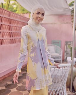 SYARIA KEBAYA - YELLOW