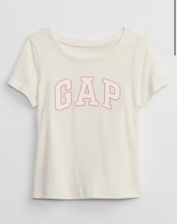 Gap Logo Tee in Ivory Cream