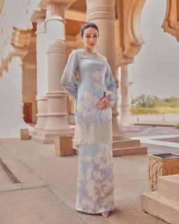 RAMONA LACE KURUNG - BABY BLUE