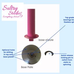 Sultry Pro Pole (301cm - 430cm)
