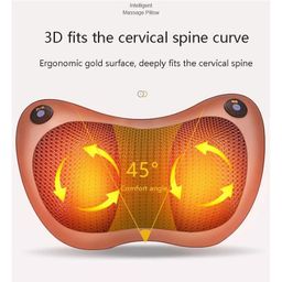 Oreiller de Massage électrique,vibration et Relaxation,des épaules et dos