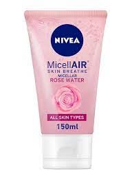 Nivea Micell Air Rose Water Face Wash 150 ml