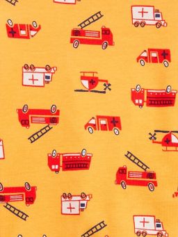 Organic Cotton Fire Truck Set