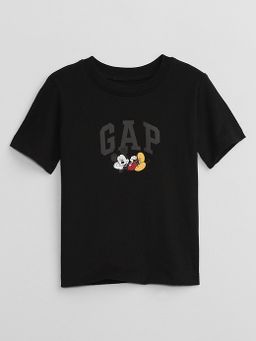 Mickey Gap Tee in Black