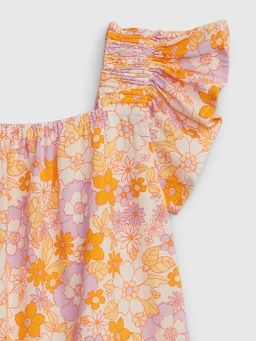 Multi Floral Gauze dress