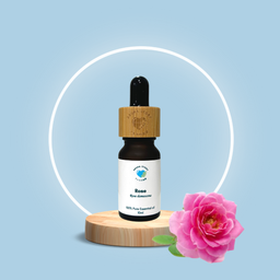 100% Pure Rose Essential Oil (Rosa Damascena) - 10ml