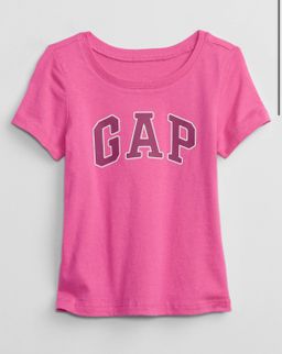Gap Logo Tee in Devi Pink