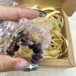 Personalised Crystal Initials with name