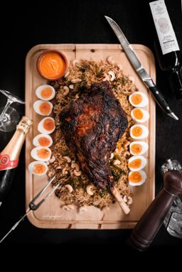 Biryani de Caña del Cordero (approx. 2.5kg shank) 