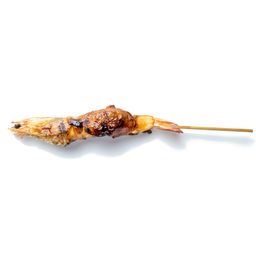 Ocean Prawn Wrapped with Pork Belly BBQ Stick 三层肉包海虾烤串