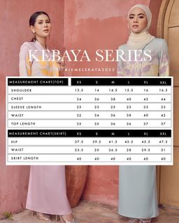 HIDA KEBAYA - LILAC PINK