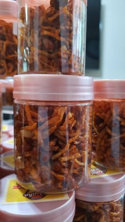 Sambal kentang ikan bilis