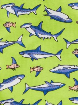 Organic Cotton Green Shark Set
