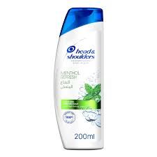 Head & Shoulders Menthol Refresh Anti-Dandruff Shampoo With Menthol 200 Ml