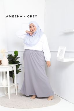 SKIRT AMEENA GREY