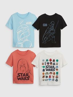 Star Wars Group Organic Cotton Tees 4 pack
