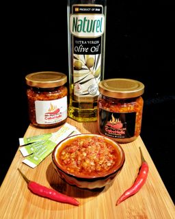 Fiery Hot EVOO 200gr (2jars)