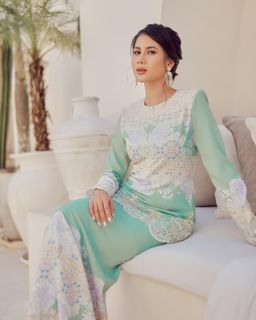 LUNA KURUNG - DUSTY GREEN