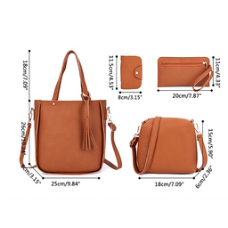 Purse Handbags 4 PC's 