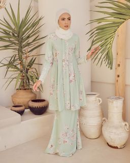  NURAYA  KEBARUNG LACE - MINT GREEN