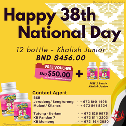 Khalish Junior National Day 2022 Promotion