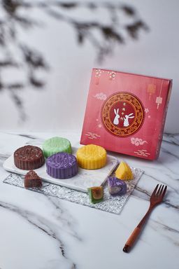 Four Seasons Agar Agar Mooncake (四季Agar Agar月饼) - 4 pieces in a box *Chilled*
