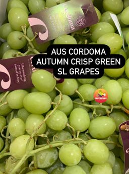 AUS CORDOMA AUTUMN CRISP GRAPES (1kg)