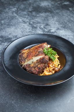 Grilled Chicken Aglio Olio