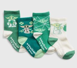 Baby Yoda crew Socks 4 pack