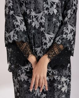 SERENA BAJU KURUNG - BLACK