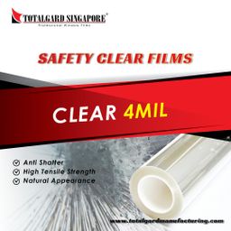 Safety film 4mil