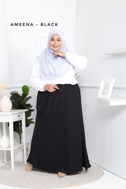 SKIRT AMEENA BLACK