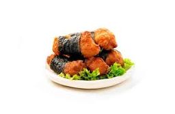 👍 *Fried Seaweed Chicken* 紫菜鸡