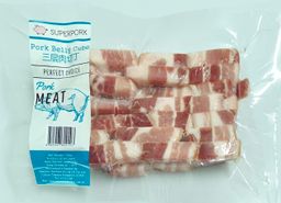 🐷 三层肉丁 Three-layer Diced Pork-$6.6/1包/500g