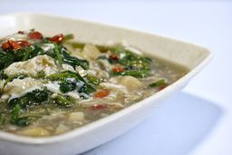 Trio Egg Spinach 三蛋苋菜