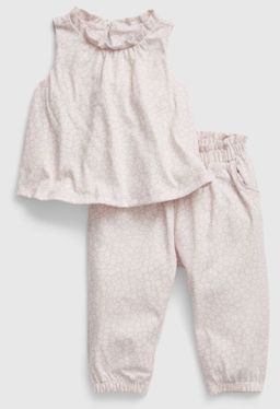 Baby Tank 2-Piece Outfit Set in Lavendar