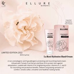 🔥𝐁𝐔𝐘 𝟐 PROMO🔥 𝕃𝕀𝕄𝕀𝕋𝔼𝔻 𝔼𝔻𝕀𝕋𝕀𝕆ℕ | ELLURE La Rosé Hydratées Hand Cream | WHILE STOCK LAST!