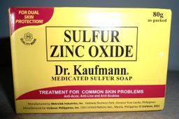 Dr Kaufmann Sulfur Zinc Oxide Soap