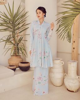 NURAYA  KEBARUNG LACE - BABY BLUE