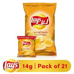 Lay's Chips Cheese 14 Gm 21 Pcs