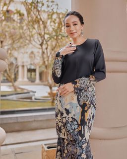 SHIREEN BAJU KURUNG - NILE GREEN