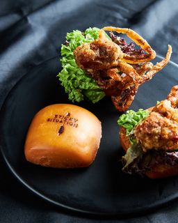Soft Shell Crab Mantou (3 pieces)