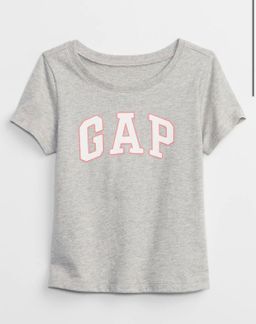 Gap Logo Tee in Gray