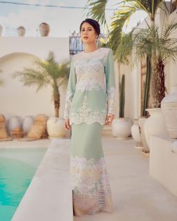 LUNA KURUNG - DUSTY GREEN