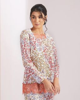 ARABELLA BAJU KURUNG - BURNT ORANGE