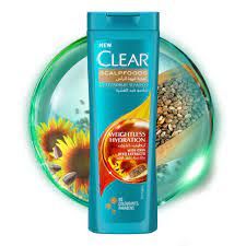 Clear Scalp Foods Shampoo Weightless Hydration With Chia 400 Ml