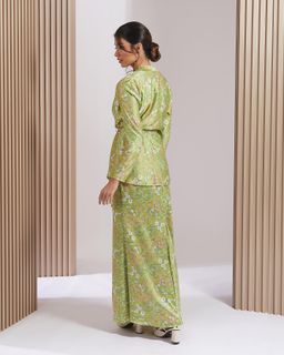 NARA BAJU KURUNG - LIME GREEN