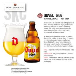 Duvel 6.66  6.66% [1, 4 or 24 Btls]