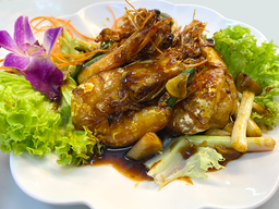 Pan Fried Prawns 干煎虾