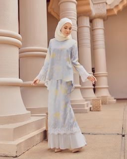 DESTIA KURUNG - BABY BLUE